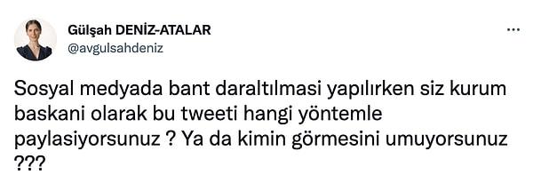 Karagözoğlu'nun bu tweet'i nasıl paylaştığı ise merak konusu oldu.