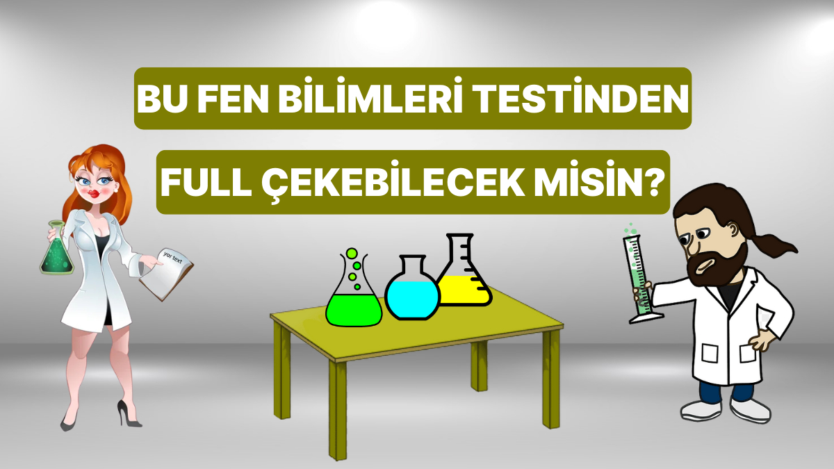 Ortaokul Düzeyindeki Bu Fen Bilimleri Testinde Kaç Soruya Doğru Cevap ...