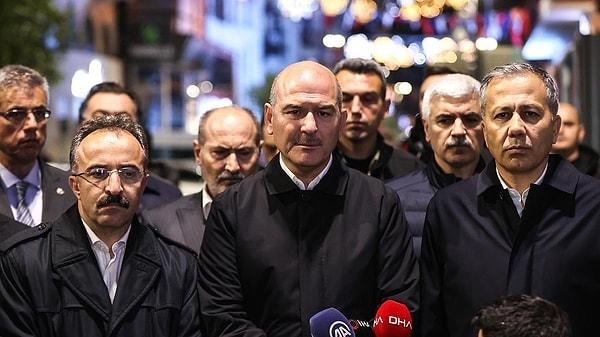 İçişleri Bakanı Süleyman Soylu, İstiklal Caddesi’ne bombayı bırakan kişinin, İstanbul Emniyet Müdürlüğü ekiplerince gözaltına alındığını duyurdu.