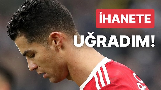 Ronaldo'nun Açıklamaları Çok Konuşulacak: "İsmini Bilmediğim Kişiler Teknik Direktörüm Oldu"