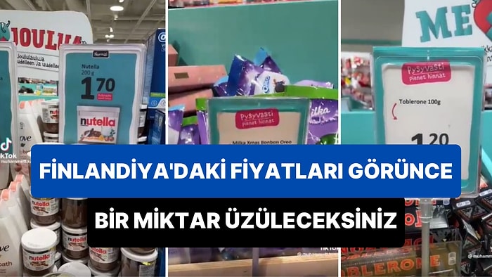 Saatlik Asgari Ücretin 13 Euro Olduğu Finlandiya'dan Paylaşılan Market Fiyatları Sizi Bir Miktar Üzecek