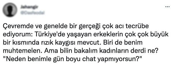 Şakaysa asla gülmediğimiz gerçekse durumun vehametine isyan ettiğimiz tweet şöyleydi: