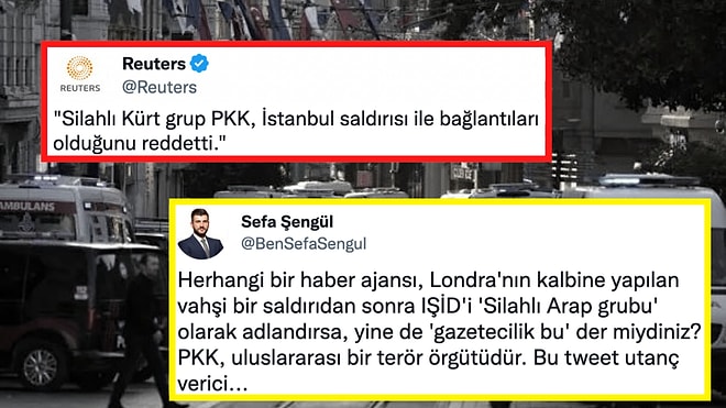 PKK İçin 'Terör Örgütü' Demek Yerine 'Silahlı Kürt Grubu' İfadesini Kullanan Reuters Gündemde!