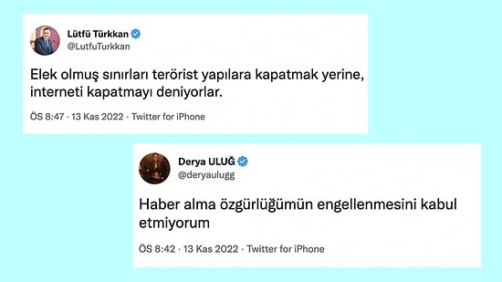 VPN'li Günlere Dönüşten Taksim Saldırısı Hakkında Duygularını İfade Edenlere Son 24 Saatin Viral Tweetleri