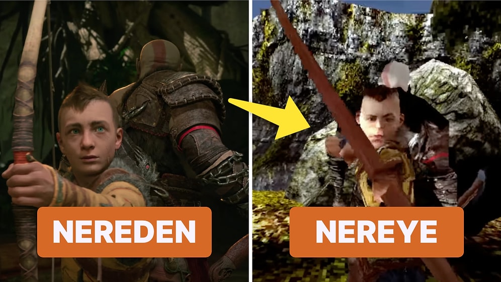 God of War: Ragnarök PlayStation 1 Oyunu Olsa Nasıl Görünürdü?