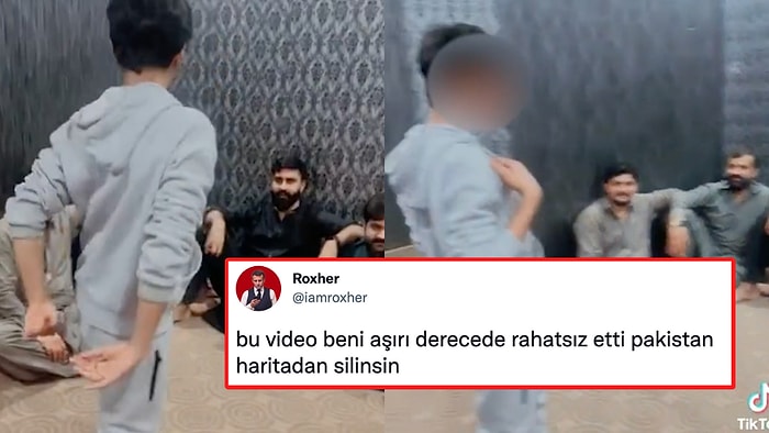 Bir Erkek Çocuğunun Dans Ettirildiği İğrenç İstismar Videosu Sinirlerinizi Fena Halde Bozacak!