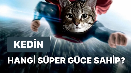 Kedinin Hangi Süper Güce Sahip Olduğunu Söylüyoruz!