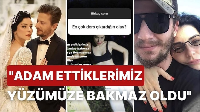 Ayrılık mı Var? Mert Aydın'la Evlenen Merve Boluğur'un Bir Takipçisine Verdiği Cevap Kafaları Karıştırdı