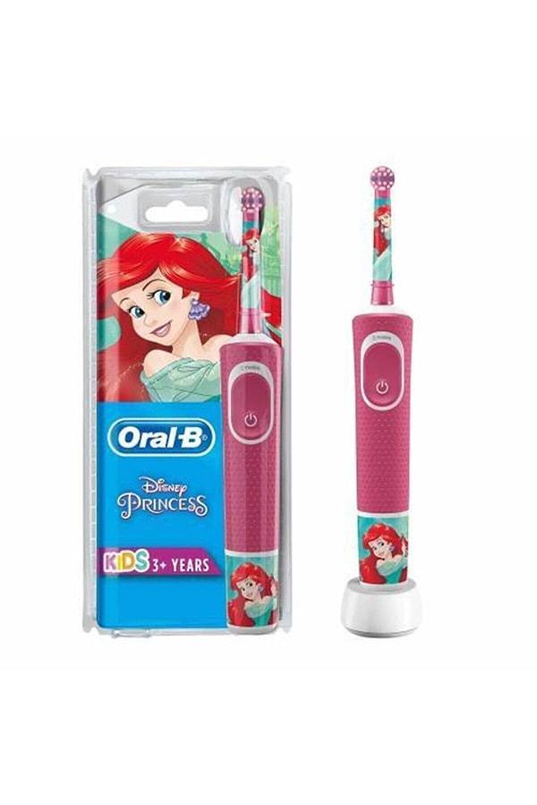 12. Oral-B Princess Özel Seri Çocuklar Için Şarj Edilebilir Diş Fırçası