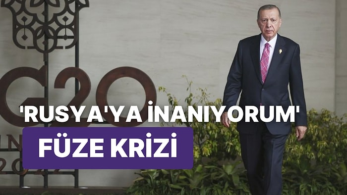 Erdoğan’dan ‘Füze’ Yorumu: “Rusya’ya İnanıyorum”