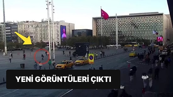 Terörist Ahlam Albashır’ın Taksim'e Gelişinden Bombayı Bırakıp Kaçışına Kadar Yeni Görüntüleri Yayınlandı