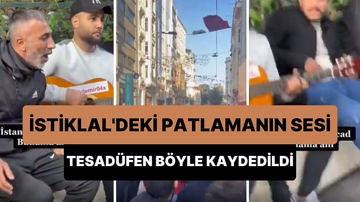 İstiklal Caddesi'nde Sokak Müzisyenlerini Kaydederken Bombalı Saldırının Patlama Sesini de Kaydetti