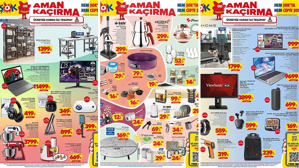 16 - 19 Kasım ŞOK Bu Hafta Kataloğu