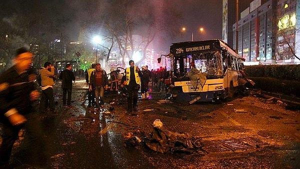 7. Ankara Kızılay saldırısı, 13 Mart 2016:
