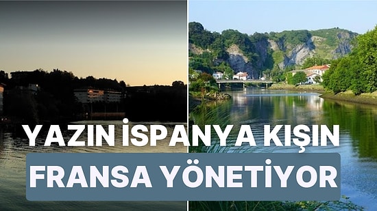 Yok Artık! İstanbul'un Beyoğlu İlçesinden Bile Küçük Olan Bu Adayı 6 Ay İspanya, 6 Ay Fransa Yönetiyormuş...