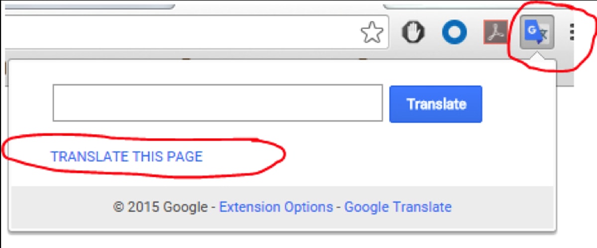 Страница translate