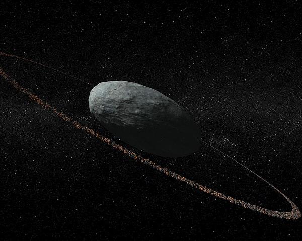 3. Haumea'nın halkaları:
