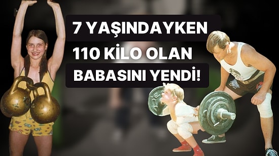 Kendi Vücut Ağırlığının Dört Katını Kaldırabilen "Herkül Kadın"ın İnsanüstü Gücü ile Tanışın!