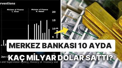 Dolar Neden Yükselmiyor? Merkez Bankası Yılbaşından Bu Yana Kaç Milyar Dolar Sattı: Bloomberg Hesapladı!