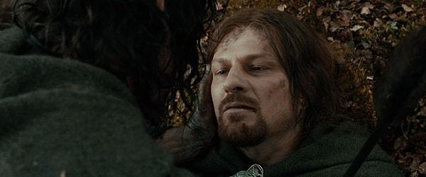 24. "Seni takip ederdim, kardeşim, kaptanım, kralım."  — Boromir