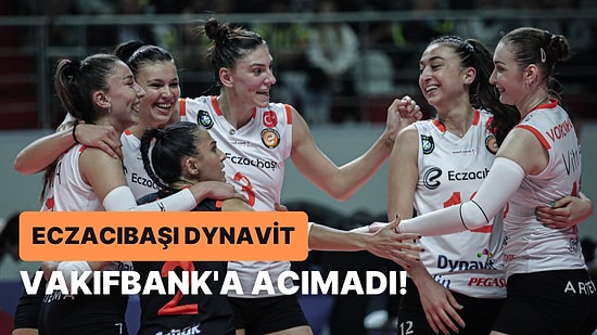 Derbinin Galibi Eczacıbaşı Dynavit! Eczacıbaşı, Vakıfbank’ı Set Vermeden Yenerek Ligde 5'te 5 Yaptı