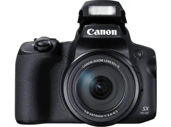 4. CANON SX70 HS BK Kompakt Fotoğraf Makinesi Siyah