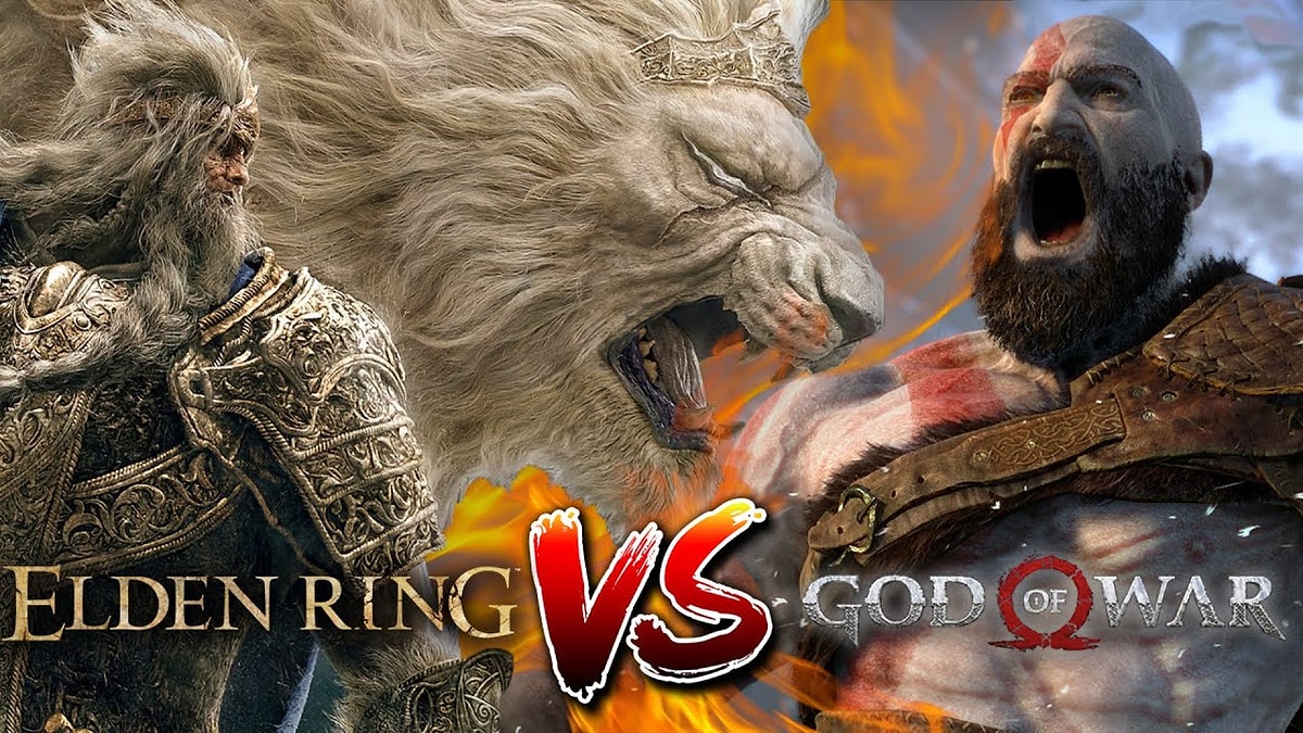 GOD OF WAR e ELDEN RING EMPATARAM, como assim??? 