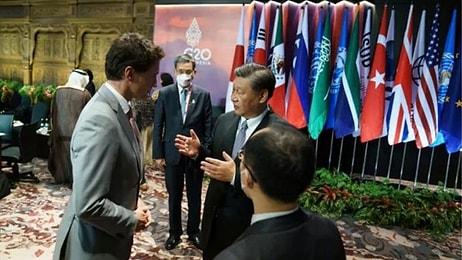Çin Devlet Başkanı Şi, Kanada Başbakanı Trudeau'yu Azarladı