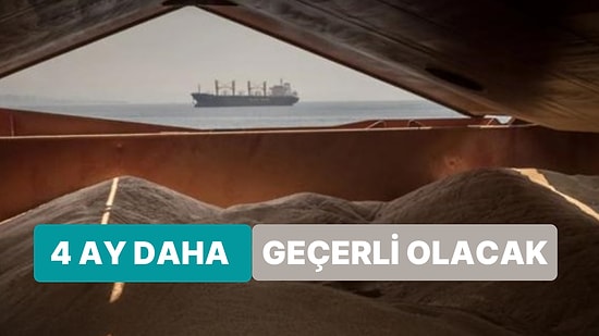 Türkiye Önemli Rol Oynamıştı: Tahıl Anlaşması 4 Ay Uzatıldı