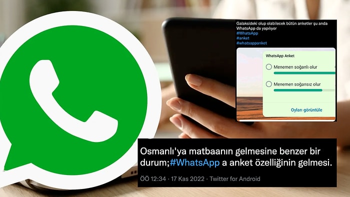 WhatsApp'a Gelen Anket Özelliğini Verimli Kullanarak Güldüren Kişiler