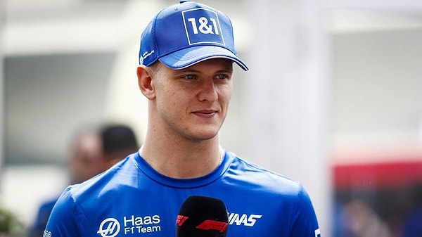 2 sezondur Haas pilotu olarak yarışan Mick Schumacher ilk puanlarını bu sezon toplamıştı.