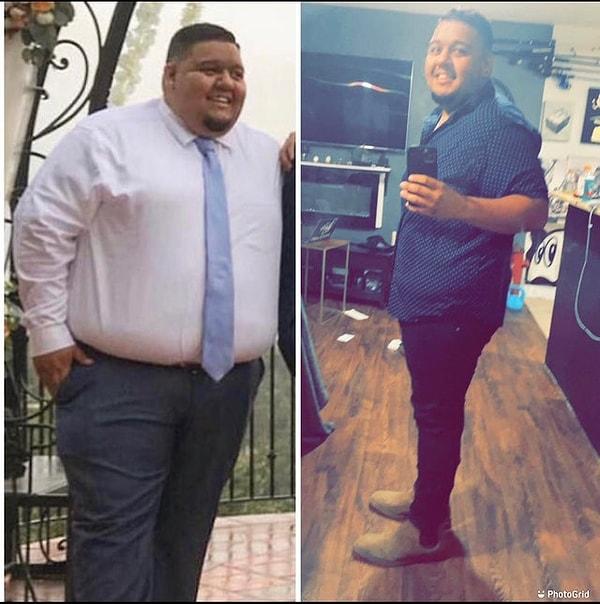 10. "10 ayda 72 kilo verdim ve bambaşka bir insan gibi hissediyorum."