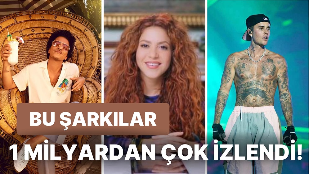 YouTube'da Bir Milyar İzlenme Sınırını Aşarak Popülerliği Bambaşka Bir Seviyeye Taşıyan Şarkılar