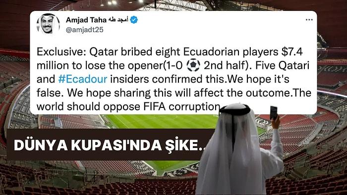 Katar'ın Ekvadorlu Futbolculara 7,4 Milyon Dolar Rüşvet Teklif Ettiği İddiası Gündeme Bomba Gibi Düştü!