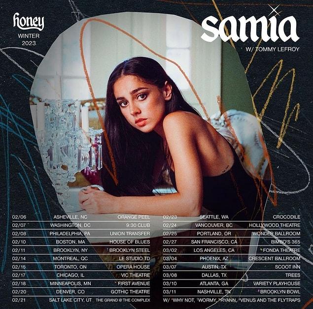 9. Samia - Honey