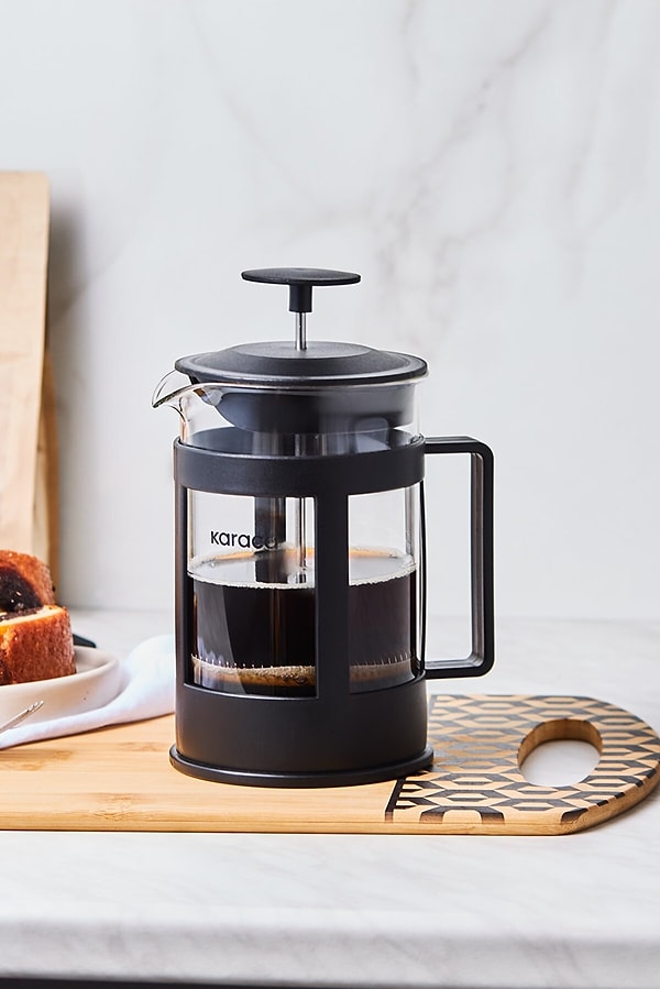 4. Sabah kahvenizi french press ile demleyin.
