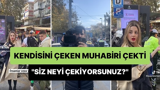 Martı'ya 2 Kişi Binip Kaldırımdan Sürdükleri İçin Ceza Yiyen Genç, Kendilerini Çeken Muhabiri Çekti