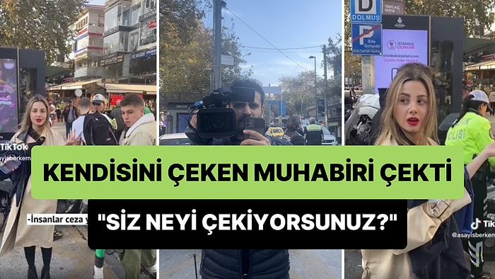 Martı'ya 2 Kişi Binip Kaldırımdan Sürdükleri İçin Ceza Yiyen Genç, Kendilerini Çeken Muhabiri Çekti