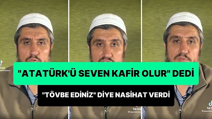 'Atatürk'ü Seven Kafir Olur' Diyen Musa İsimli Hoca: 'Tövbe Ediniz'