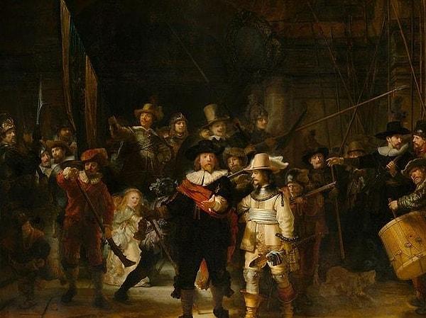 14. Rembrandt demişken akla gelen efsane 'Gece Devriyesi' tablosunun başına gelenleri hiç duymuş muydunuz?