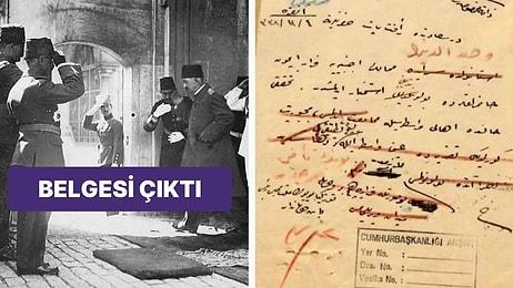 Belgesi Ortaya Çıktı: Atatürk, Vahdettin İçin 'Kaçarsa Linç Edin' Talimatı Vermiş