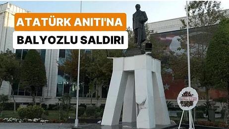 Atatürk Anıtı'na Balyozla Saldırdı: İfadesinde Pişman Olmadığını Söyledi