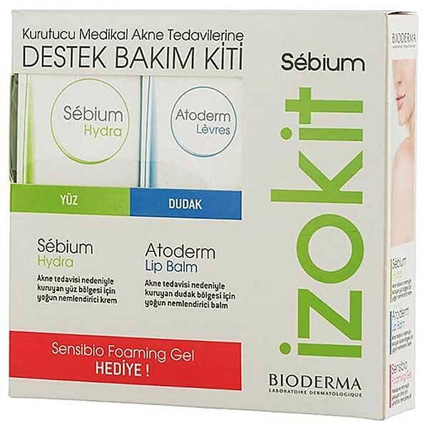 5. Cildinize gerekli her şey için Bioderma Sebium İzokit Cilt Bakım Seti...