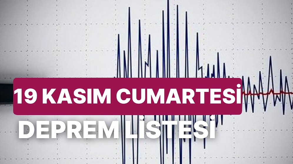 Deprem mi Oldu? İzmir ve Akdeniz Açıklarında Deprem! Kandilli Rasathanesi ve AFAD Son Depremler Listesi