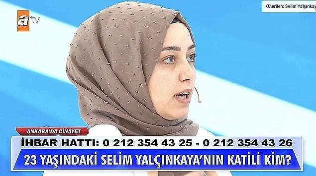 23 yaşındaki kocası Selim Yalçınkaya'nın vefatı ardından Müge Anlı'ya çıkan eşinin ailesi kendisini cinayet ile suçlayan Derya, canlı yayında kendisini savunmak için yer almıştı.