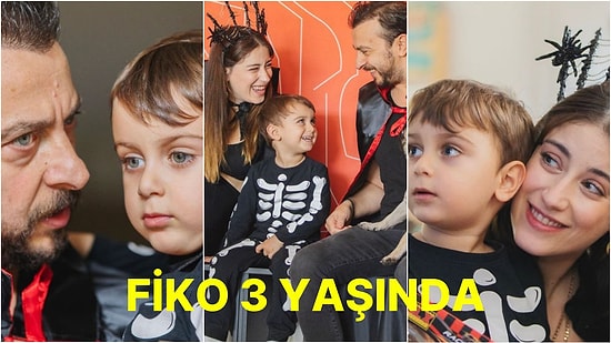 Hazal Kaya ile Ali Atay'ın Oğlu Fikret Ali'nin Doğum Günü Pozlarındaki Birbirinden Sevimli Halleri! 😍
