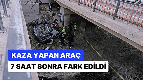 Kanala Düşen Otomobil 7 Saat Sonra Fark Edildi: 3 Kişi Hayatını Kaybetti