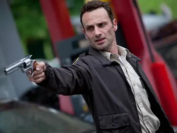 1. Düzgün ve temiz görünüşlü Rick Grimes, "The Walking Dead"in orijinal kahramanıydı.