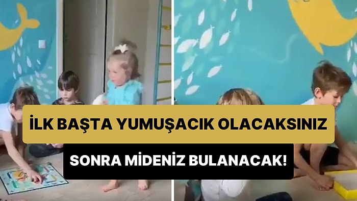 Oyun Oynayan Arkadaşlarına Su Getiren Çocuğun Sürpriz Sonlu İyiliği Biraz Midenizi Bulandırabilir