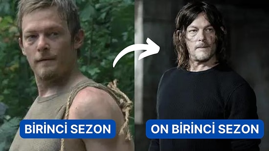 'The Walking Dead' Kadrosunun Dizideki İlk Görünümlerinden Bu Yana Yaşadıkları Akılalmaz Değişim